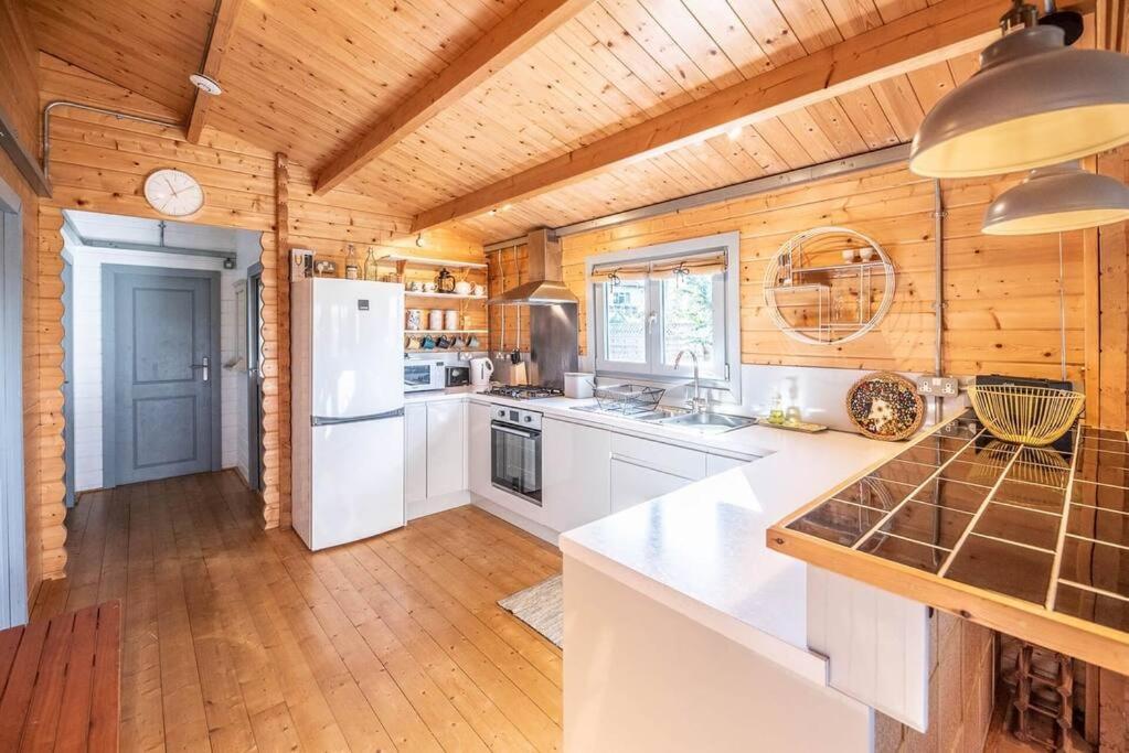 The Cabin, Parham Woodbridge Exterior foto